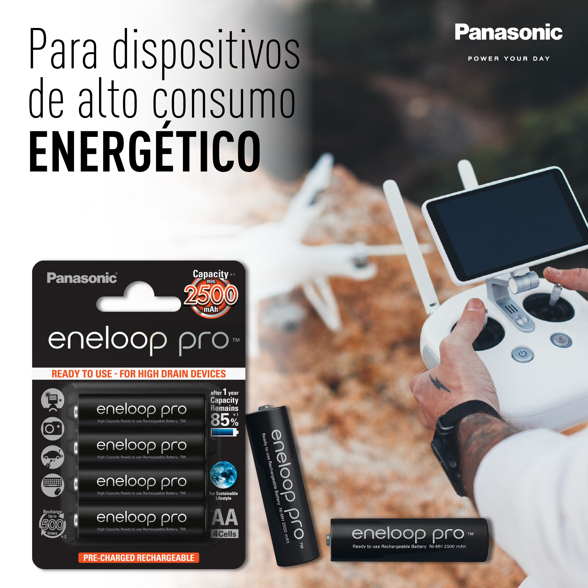 ENELOOP PRO RECHARGEABLE BATTERIES - Tempel Group